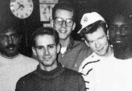 Hari and Eric and a few other people in the 90s